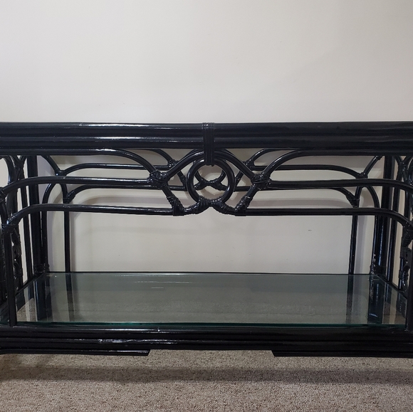 3 piece glass accent tables - Picture 2 of 8